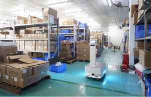 Case Study Images of a Precision Tool Manufacturer Using AMRs to Address Labor Constraints