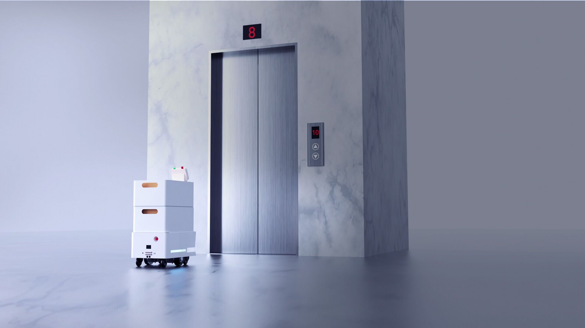 Autonomous up and down lifts capability