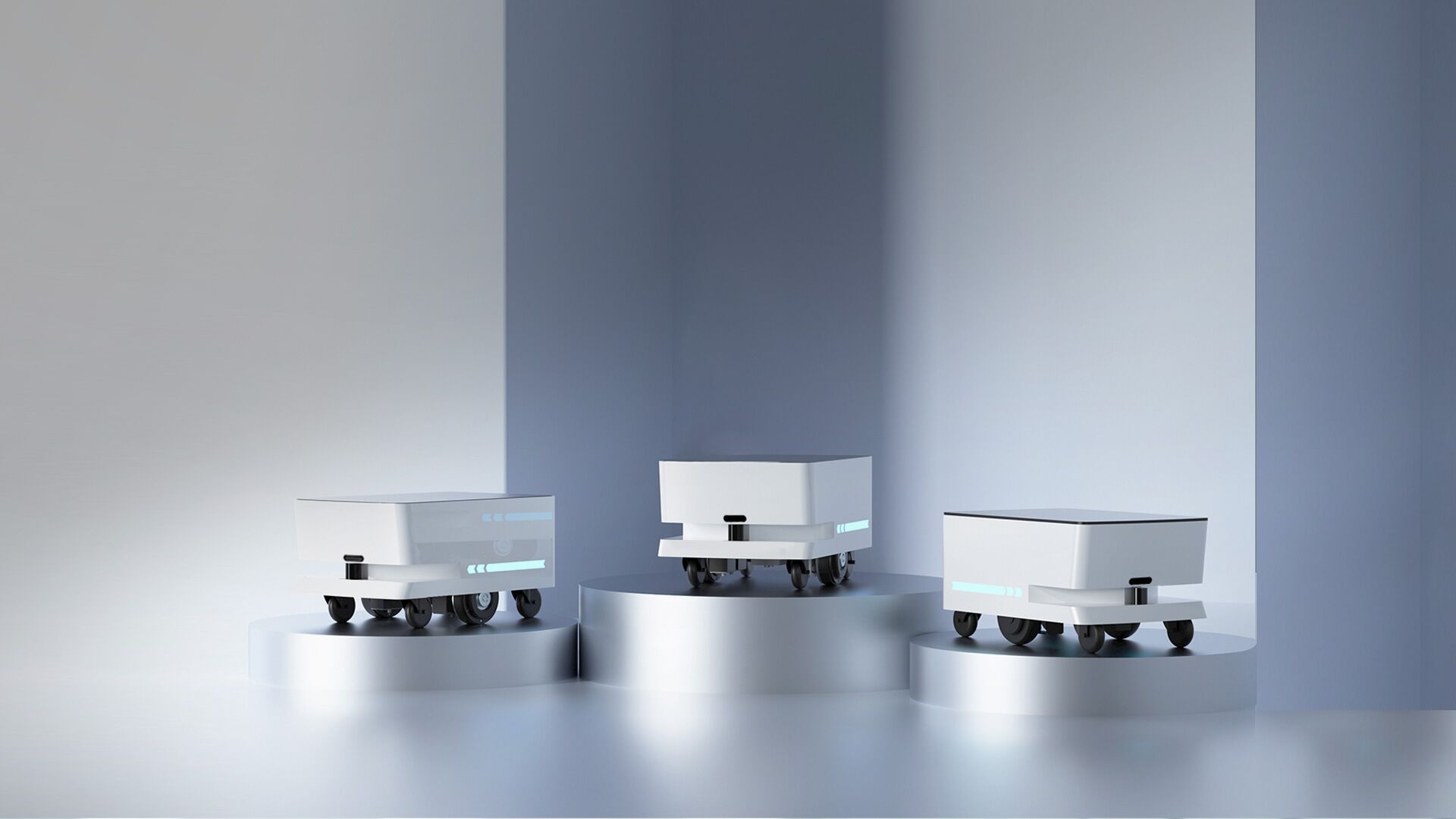 Big Dog Robot Chassis industrial mobile robot platform in warehouse environment