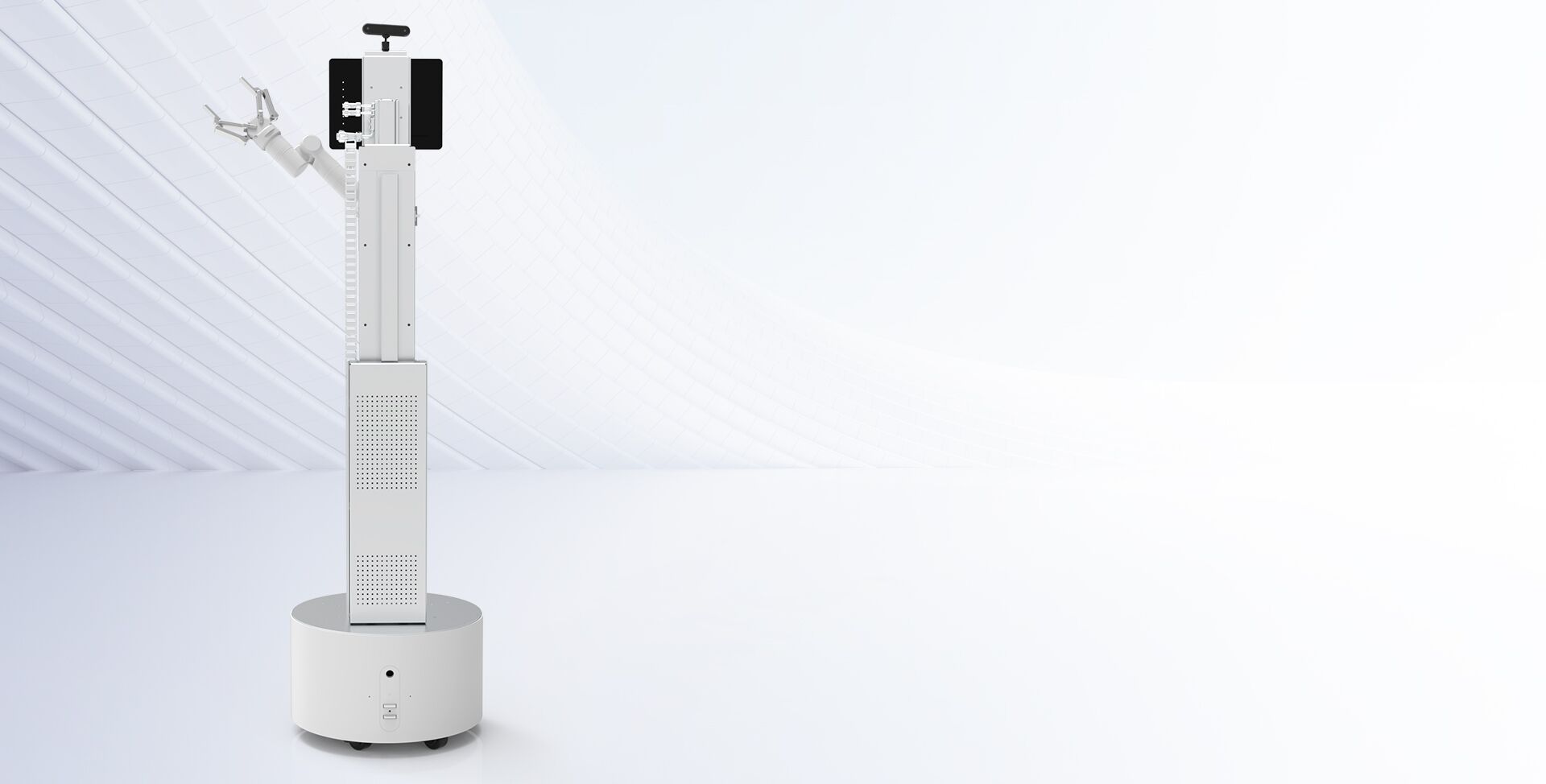 BlazeBot Robot Arm auto recharge feature for worry-free operation