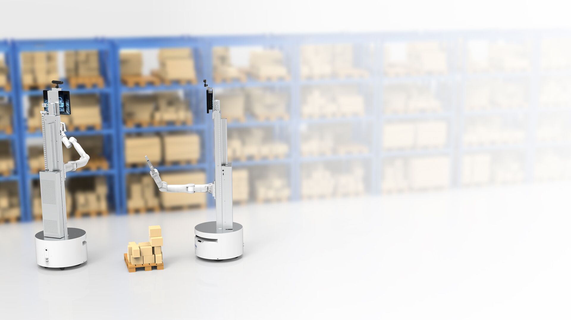 BlazeBot Robot Arm adaptable to various warehouse and factory environments