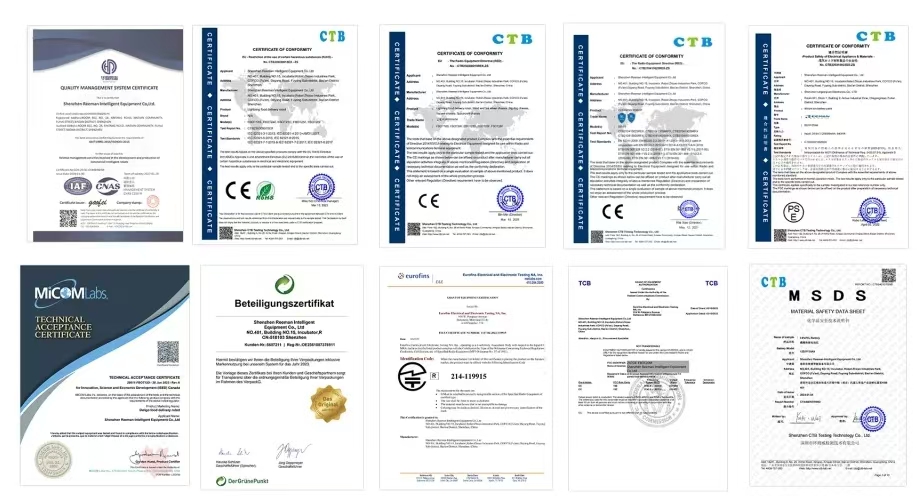 Qualificações e Certificações Reeman