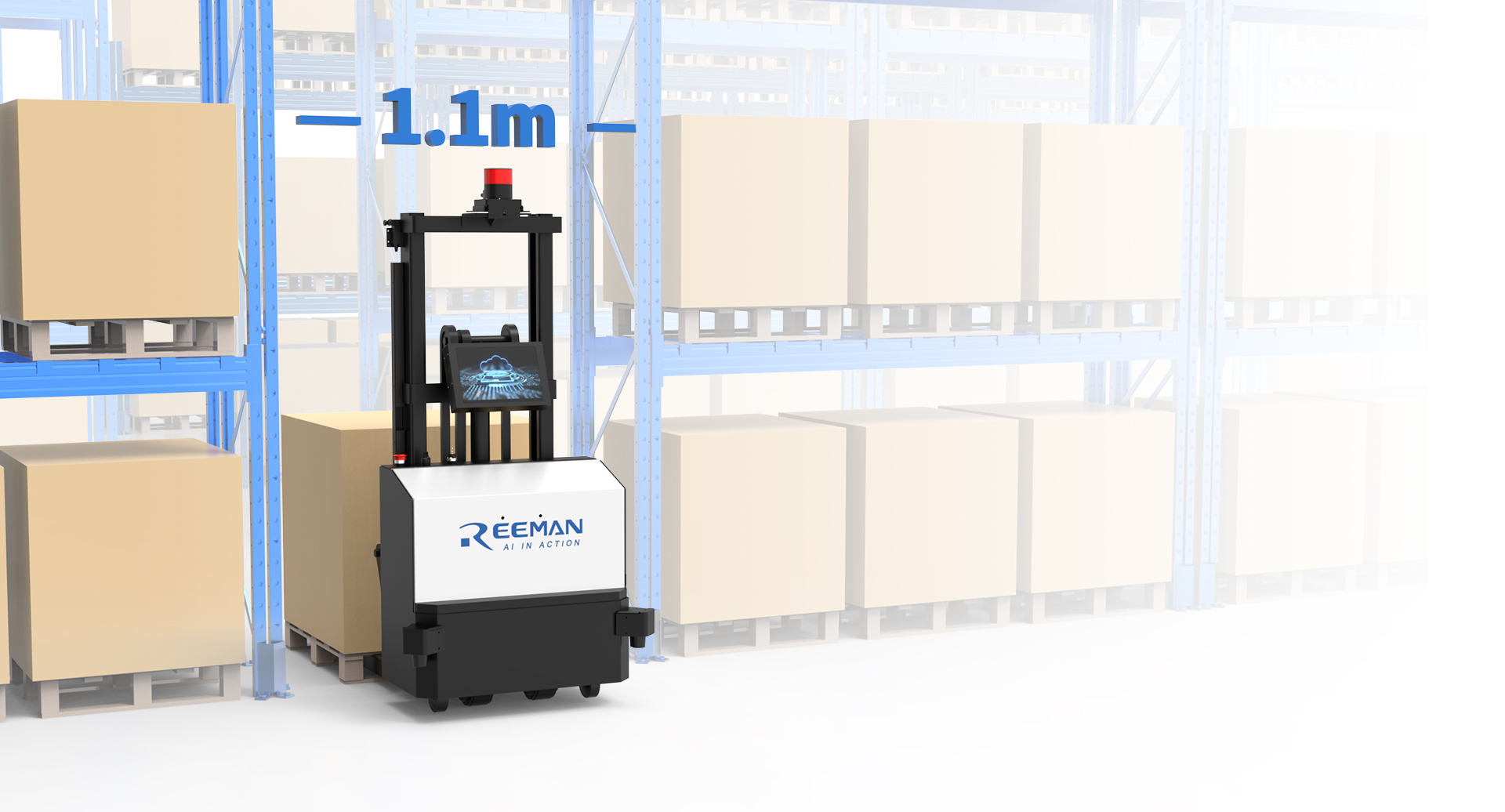 World's Narrowest Mini Autonomous Forklift
