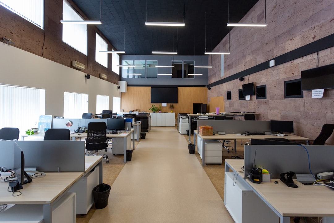 Reeman Robotics modern office workspace with technology