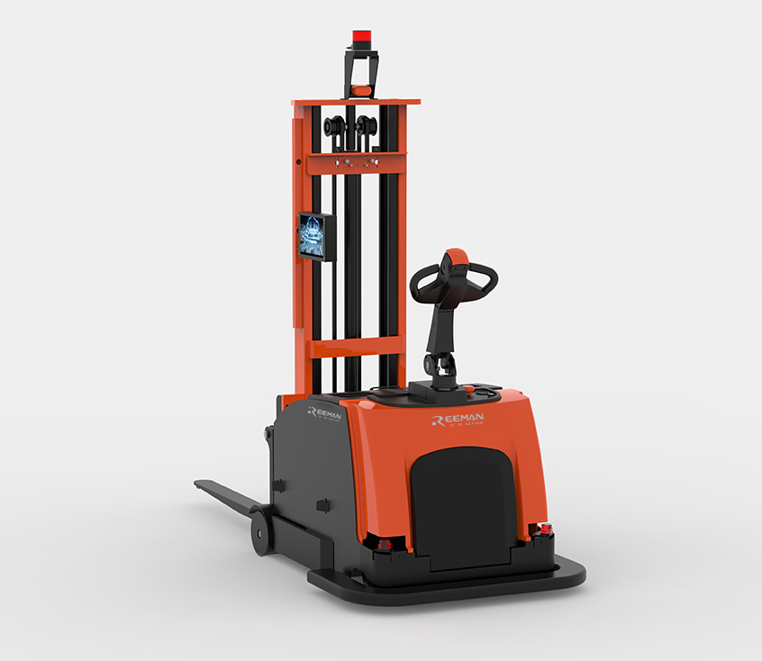 Stackman 1200 Autonomous Forklift - Side View